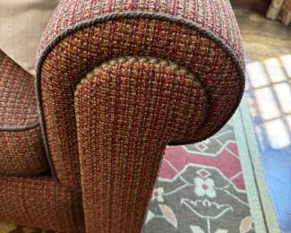 Was $800 - Now $480 custom sofa with nailhead trim                                33.5"h x 92" long x 36"d