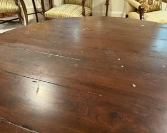 Was $950 - Now $570  Pedestal dining table                            30"h x 60" diameter