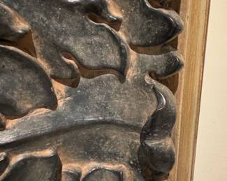  Large carved mirror     75" x 54"