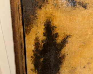 Was $300 - $180  Landscape mixed media on canvas                               51"h x 51"w framed