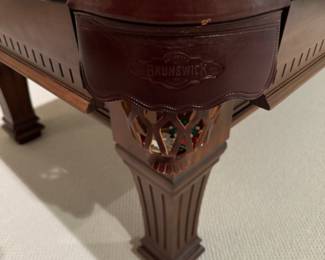 Was $1500 - Now $750  Brunswick 8' pool table  