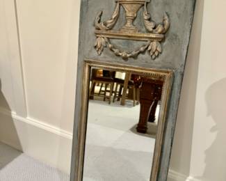 Was $250 - Now $150  Borghese plaster mirror      44.5"h x 17"w 