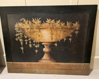 Was $300 - $180  Landscape mixed media on canvas                               51"h x 51"w framed