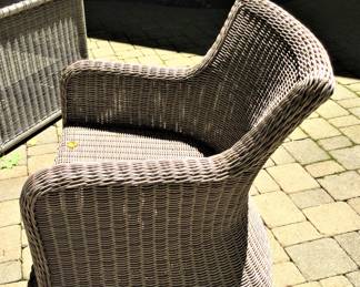 One of Two Kingsley and Bates Lounge Chair