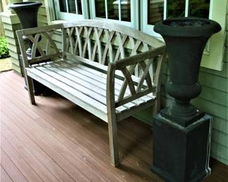 Smith& Hawkins Teak Bench