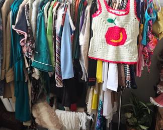 All vintage clothing!