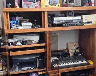 Electronics and Yamaha keyboard