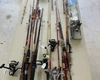 Fishing Poles and Reels