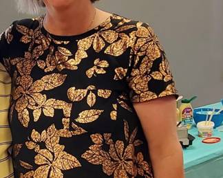 Meet the team! Lisa is our EXCELLENT door woman! She calls you in at the start of the sale!