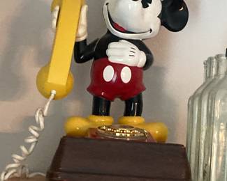 1980's Mickey Mouse phone