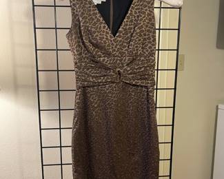 Kay Unger Leopard dress