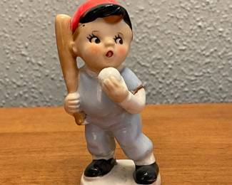 Homco baseball figurine