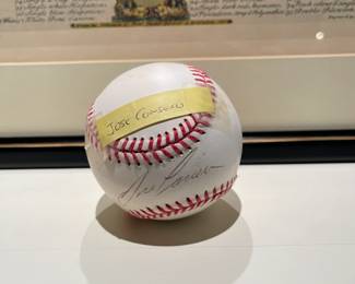 Jose Conseco autographed baseball