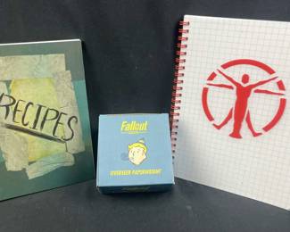 Fallout Overseer Paperweight + Notebook/Recipe