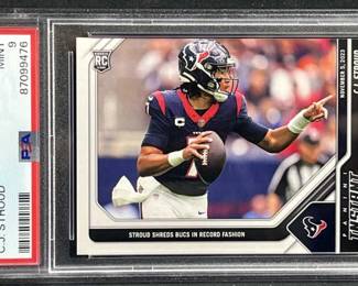 2023 Instant NFL CJ Stroud Rookie #/2160 PSA