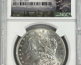 1897 Top 100 VAM Morgan Dollar, UNC Details