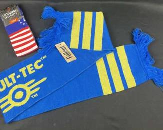 Fallout VaultTec Scarf + LootWear Crew Socks