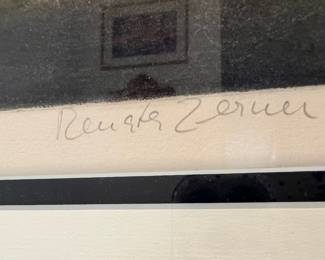 Framed Print "Basin" by Renata Zerner