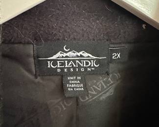Icelandic Design Wool Embroidered Sweaters
