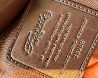 Fossil Straw Tote Bag