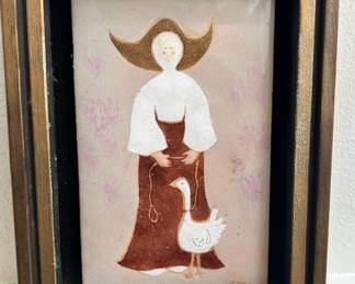 Framed Print "Golden Goose" by Ilona Steelhammer