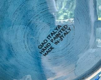 CIAO Italya Italy Blue Dinnerware Set