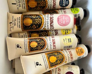 Assortment of Jo Sonja Acrylic Paints