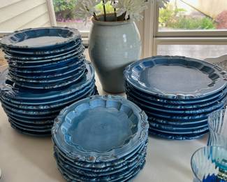 CIAO Italya Italy Blue Dinnerware Set
