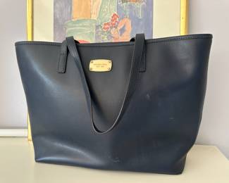 Michael Kors Black Leather Purse
