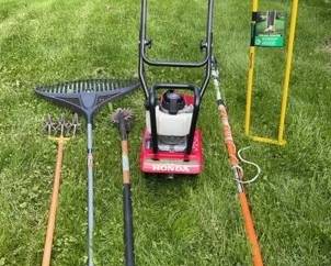 Collection Of Yard Tools