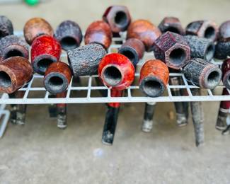 Vintage Wooden Pipes