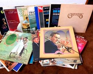 Collection of Record Albums