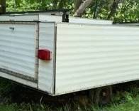  06 Enclosed Trailer Customized From Popup Camper