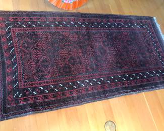 Persian Balouch rug (39” x 80”)