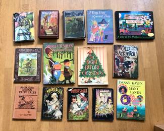 A sampling of the vintage kids books