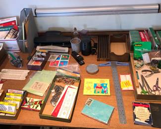 Assorted office supplies