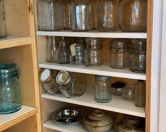 More jars, copper cookware
