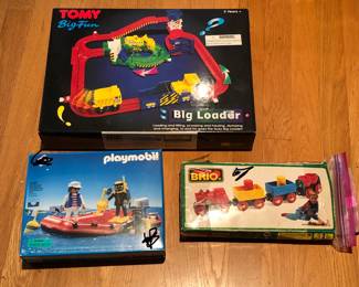 More toys - Tomy & Playmobil sets were never played with (boxes are still sealed) 