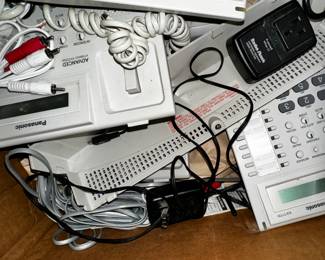 Boatload of Panasonic KX-T7731 office phones, in it's day these were thousands of dollars..