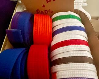karate belts