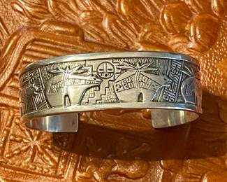 Roderick Marilyn Tenorio bear bracelet & Carolyn pollack Relios in sterling 