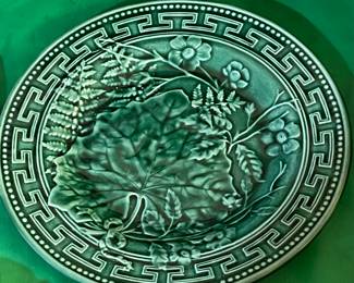 Antique Majolica plates