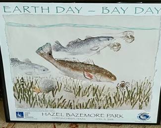 Dinah Bowman earth day poster