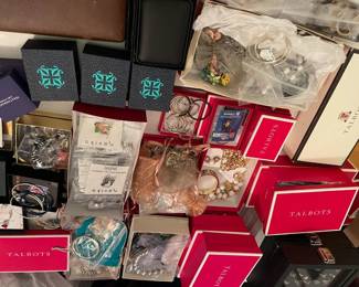 . . . more Talbots jewelry and Alex and Ani