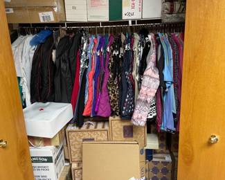 . . . more new and lightly used woman's wardrobe