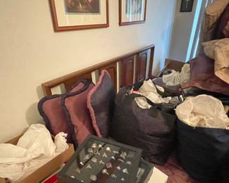 . . . the matching headboard to the fantastic Broyhill mid-century bedroom set!