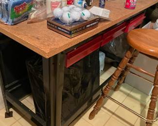 . . . aerosols and work bench