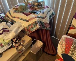 . . . quilted table cover