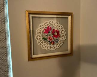 . . . another framed doily