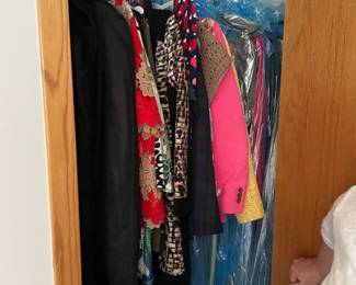 . . . more high-end woman's clothing